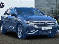 Indium grey Used 2025 VW T-Roc R-line SUV | £26,560 (Fair price)