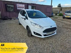 White Used 2014 Ford Fiesta Titanium X Hatchback | £8,490 (Expensive)