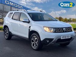 White Used 2019 Dacia Duster Prestige SUV | £7,990 (Fair price)