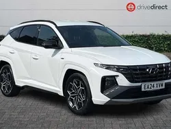 White Used 2023 Hyundai Tucson N Line SUV | £27,236 (A bit pricey)