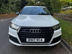White Used 2017 Audi Q7 S-Line SUV | £22,000 (Fair price)