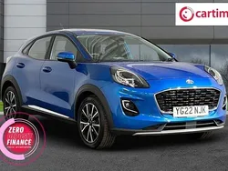 Blue Used 2022 Ford Puma Titanium Hatchback | £12,750 (Good price)