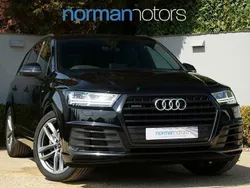 Black Used 2018 Audi Q7 Black Edition SUV | £31,995 (Good price)