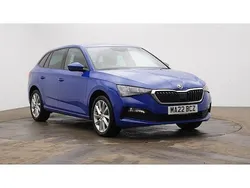 Energy blue Used 2022 Skoda Scala SE L Hatchback | £14,655 (Fair price)