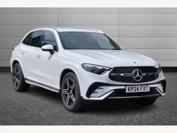 White Used 2024 Mercedes GLC300e AMG Line Premium SUV | £47,295