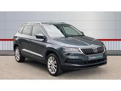 Grey Used 2021 Skoda Karoq SE L SUV | £18,133 (Fair price)
