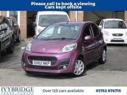 Mauve/purple Used 2012 Peugeot 107 Active Hatchback | £2,495 (Fair price)
