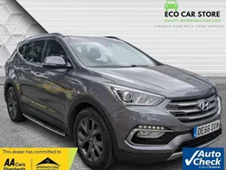 Silver Used 2017 Hyundai Santa Fe Edition SUV | £12,995 (Fair price)