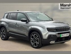 Black/grey Used 2023 Jeep Avenger EV SUV | £18,990 (Good price)