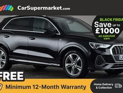 Black Used 2022 Audi Q3 S-Line SUV | £22,697 (Fair price)