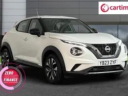 White Used 2023 Nissan Juke Acenta SUV | £13,750 (Good price)