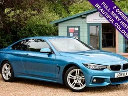 Blue Used 2018 BMW 420 M Sport Coupe | £13,995 (Fair price)