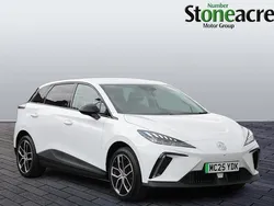 White New 2025 MG MG4 EV Trophy Hatchback | £21,995 (Super price)
