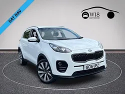 White Used 2016 Kia Sportage 3 SUV | £9,995 (Fair price)