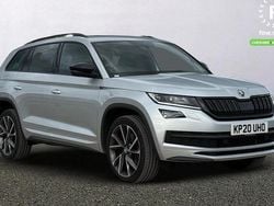 Silver Used 2020 Skoda Kodiaq SportLine SUV | £25,499 (Fair price)