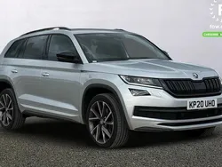 Silver Used 2020 Skoda Kodiaq SportLine SUV | £25,699 (Fair price)