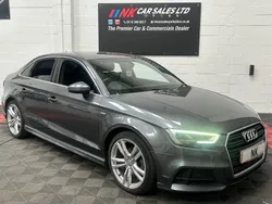 Grey Used 2017 Audi A3 S-Line Sedan | £10,995 (Good price)