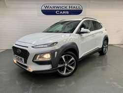 White Used 2020 Hyundai Kona Premium SUV | £10,995 (Fair price)