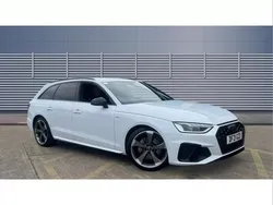 White Used 2021 Audi A4 Black Edition Estate | £25,322 (A bit pricey)