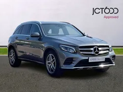 Grey Used 2018 Mercedes GLC220 AMG line SUV | £17,891 (Fair price)