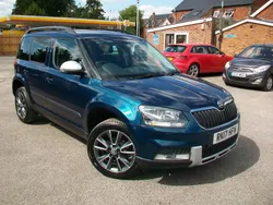 Blue Used 2017 Skoda Yeti SE Drive SUV | £14,999 (Fair price)