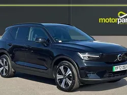 Black Used 2022 Volvo XC40 Plus SUV | £25,000 (Fair price)