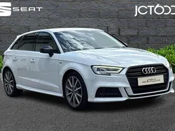White Used 2020 Audi A3 Black Edition Hatchback | £15,991 (Fair price)