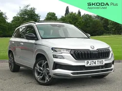 Silver Used 2025 Skoda Karoq SportLine SUV | £33,995 (Expensive)