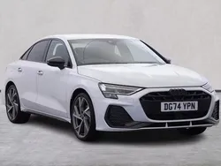 White Used 2024 Audi A3 Black Edition Sedan | £31,829 (Expensive)