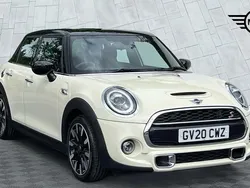White Used 2020 Mini Cooper S Exclusive Hatchback | £18,490 (A bit pricey)