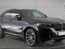 Purple Used 2024 BMW X4 M Sport SUV | £55,980 (A bit pricey)