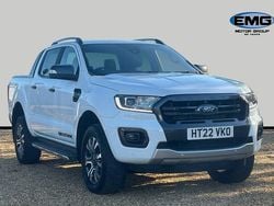 White Used 2022 Ford Ranger Wildtrack Pickup | £20,995 (Good price)