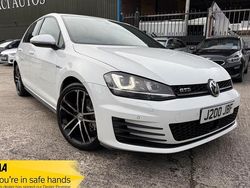 White Used 2014 VW Golf VII GTD Hatchback | £10,495 (Expensive)