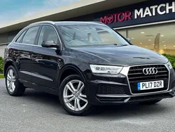 Black Used 2017 Audi Q3 S-Line SUV | £13,495 (Fair price)