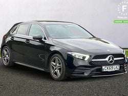 Black Used 2019 Mercedes A180 AMG line Hatchback | £17,399 (Fair price)