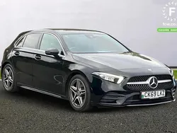 Black Used 2019 Mercedes A180 AMG line Hatchback | £17,899 (Fair price)