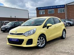 Yellow Used 2015 Kia Rio Hatchback | £6,995 (A bit pricey)