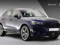 Blue Used 2024 Audi Q3 Black Edition SUV | £36,000 (Fair price)
