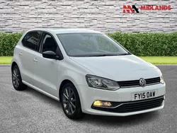 White Used 2015 VW Polo Design Hatchback | £7,400 (Fair price)