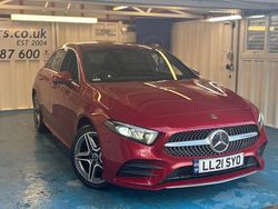 Red Used 2021 Mercedes A250 AMG line Hatchback | £17,290 (Super price)