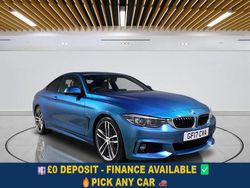 Blue Used 2017 BMW 420 M Sport Coupe | £13,949 (Fair price)