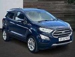 Blue Used 2022 Ford Ecosport Titanium SUV | £11,999 (Fair price)