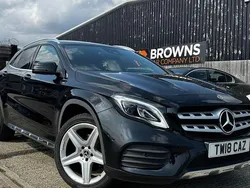 Black Used 2018 Mercedes GLA250 AMG line SUV | £17,500 (Good price)