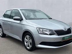 Brilliant silver Used 2018 Skoda Fabia SE Hatchback | £9,910 (Fair price)