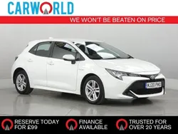 White Used 2020 Toyota Corolla Hatchback | £11,902 (Fair price)