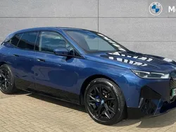 Phytonic blue Used 2022 BMW iX M Sport SUV | £36,510 (Fair price)