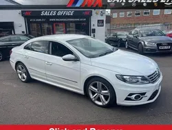 White Used 2017 VW CC R-line Sedan | £10,995 (Expensive)