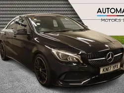 Black Used 2017 Mercedes CLA180 AMG line Sedan | £11,890 (Good price)
