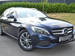 Cavansite blue metallic Used 2014 Mercedes C200 Premium Plus Estate | £12,300 (A bit pricey)
