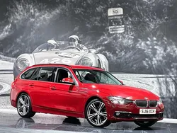 Red Used 2016 BMW 330 Luxury Line Estate | £8,950 (Expensive)